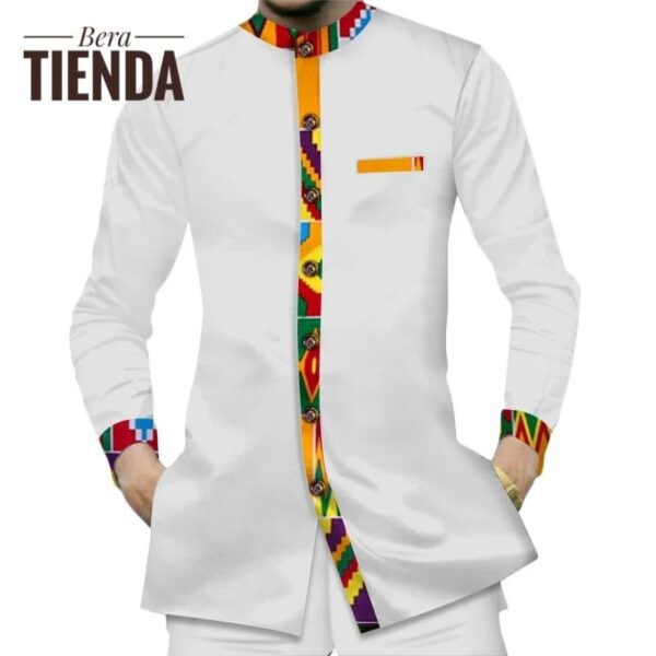 Camisas con telas africanas